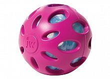 Игрушка для собак Мяч сетчатый, хрустящий, резина, средний (JW)