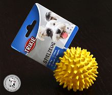 Игрушка для собак Мяч игольчататый, латекс, 70мм (TRIXIE)