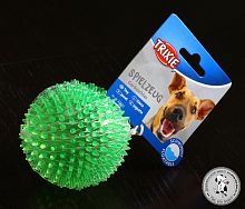 Игрушка для собак Мяч игольчататый, резина, 80мм (TRIXIE)